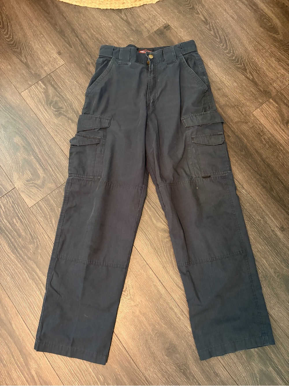 Men's Tru Spec Dark Blue Cargo Pants with Multiple Pockets 28/30